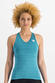 SPORTFUL Cycling tank top - KELLY - blue