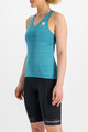 SPORTFUL Cycling tank top - KELLY - blue