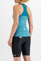 SPORTFUL Cycling tank top - KELLY - blue