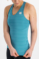 SPORTFUL Cycling tank top - KELLY - blue