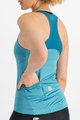 SPORTFUL Cycling tank top - KELLY - blue