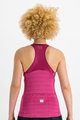 SPORTFUL Cycling tank top - KELLY - cyclamen