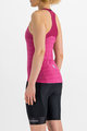 SPORTFUL Cycling tank top - KELLY - cyclamen