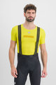 SPORTFUL Cycling short sleeve t-shirt - PRO BASELAYER - yellow