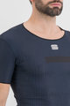 SPORTFUL Cycling short sleeve t-shirt - PRO BASELAYER - blue