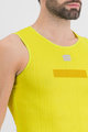 SPORTFUL Cycling short sleeve t-shirt - PRO BASELAYER - yellow