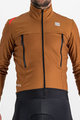 SPORTFUL Cycling windproof jacket - FIANDRE WARM - brown