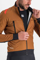 SPORTFUL Cycling windproof jacket - FIANDRE WARM - brown