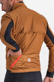 SPORTFUL Cycling windproof jacket - FIANDRE WARM - brown