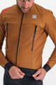 SPORTFUL Cycling windproof jacket - FIANDRE WARM - brown