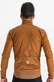 SPORTFUL Cycling thermal jacket - SUPER - brown