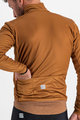 SPORTFUL Cycling thermal jacket - SUPER - brown