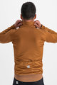 SPORTFUL Cycling thermal jacket - SUPER - brown