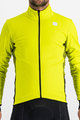 SPORTFUL Cycling windproof jacket - NEO SOFTSHELL - yellow