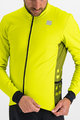 SPORTFUL Cycling windproof jacket - NEO SOFTSHELL - yellow