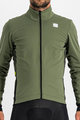 SPORTFUL Cycling windproof jacket - NEO SOFTSHELL - green/black