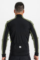 SPORTFUL Cycling windproof jacket - NEO SOFTSHELL - green/black