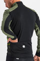 SPORTFUL Cycling windproof jacket - NEO SOFTSHELL - green/black