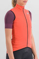 SPORTFUL Cycling gilet - FIANDRE LIGHT NORAIN - orange