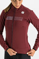 SPORTFUL Cycling thermal jacket - TEMPO - brown