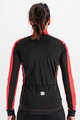 SPORTFUL Cycling windproof jacket - NEO SOFTSHELL - red/black