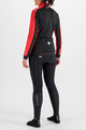 SPORTFUL Cycling windproof jacket - NEO SOFTSHELL - red/black