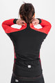 SPORTFUL Cycling windproof jacket - NEO SOFTSHELL - red/black