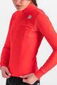 SPORTFUL Cycling winter long sleeve jersey - KELLY THERMAL - red