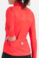 SPORTFUL Cycling winter long sleeve jersey - KELLY THERMAL - red