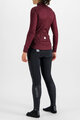 SPORTFUL Cycling winter long sleeve jersey - KELLY THERMAL - bordeaux