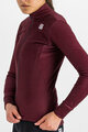 SPORTFUL Cycling winter long sleeve jersey - KELLY THERMAL - bordeaux