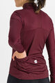 SPORTFUL Cycling winter long sleeve jersey - KELLY THERMAL - bordeaux