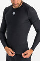 SPORTFUL Cycling long sleeve t-shirt - BODYFIT PRO - black