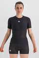 SPORTFUL Cycling short sleeve t-shirt - BODYFIT PRO - black