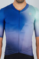 SPORTFUL Cycling short sleeve jersey - BOMBER - blue/green