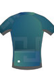 SPORTFUL Cycling short sleeve jersey - BOMBER - blue/green