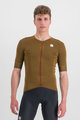 SPORTFUL Cycling short sleeve jersey - MONOCROM - brown