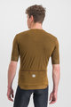 SPORTFUL Cycling short sleeve jersey - MONOCROM - brown