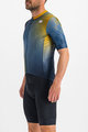 SPORTFUL Cycling short sleeve jersey - ROCKET - blue/yellow