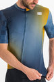 SPORTFUL Cycling short sleeve jersey - ROCKET - blue/yellow