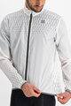 SPORTFUL Cycling rain jacket - REFLEX - white