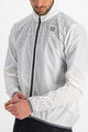 SPORTFUL Cycling rain jacket - REFLEX - white