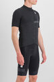 SPORTFUL Cycling short sleeve jersey - GIARA - black