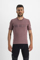 SPORTFUL Cycling short sleeve t-shirt - GIARA - purple