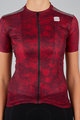 SPORTFUL Cycling short sleeve jersey - ESCAPE SUPERGIARA - bordeaux