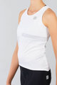 SPORTFUL Cycling tank top - GIARA - white