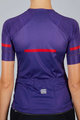 SPORTFUL Cycling short sleeve jersey - EVO - purple