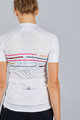 SPORTFUL Cycling short sleeve jersey - VELODROME - white