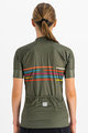 SPORTFUL Cycling short sleeve jersey - VELODROME - green