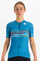 SPORTFUL Cycling short sleeve jersey - VELODROME - blue